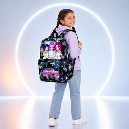 Set Escolar K-POP 3 Piezas – Mochila, Bolso y Estuche