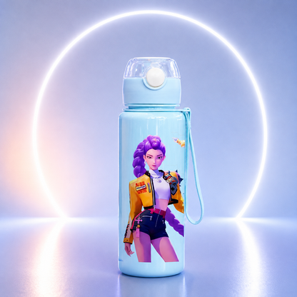 Botella Escolar 3D con Diseño K-POP 700 ml