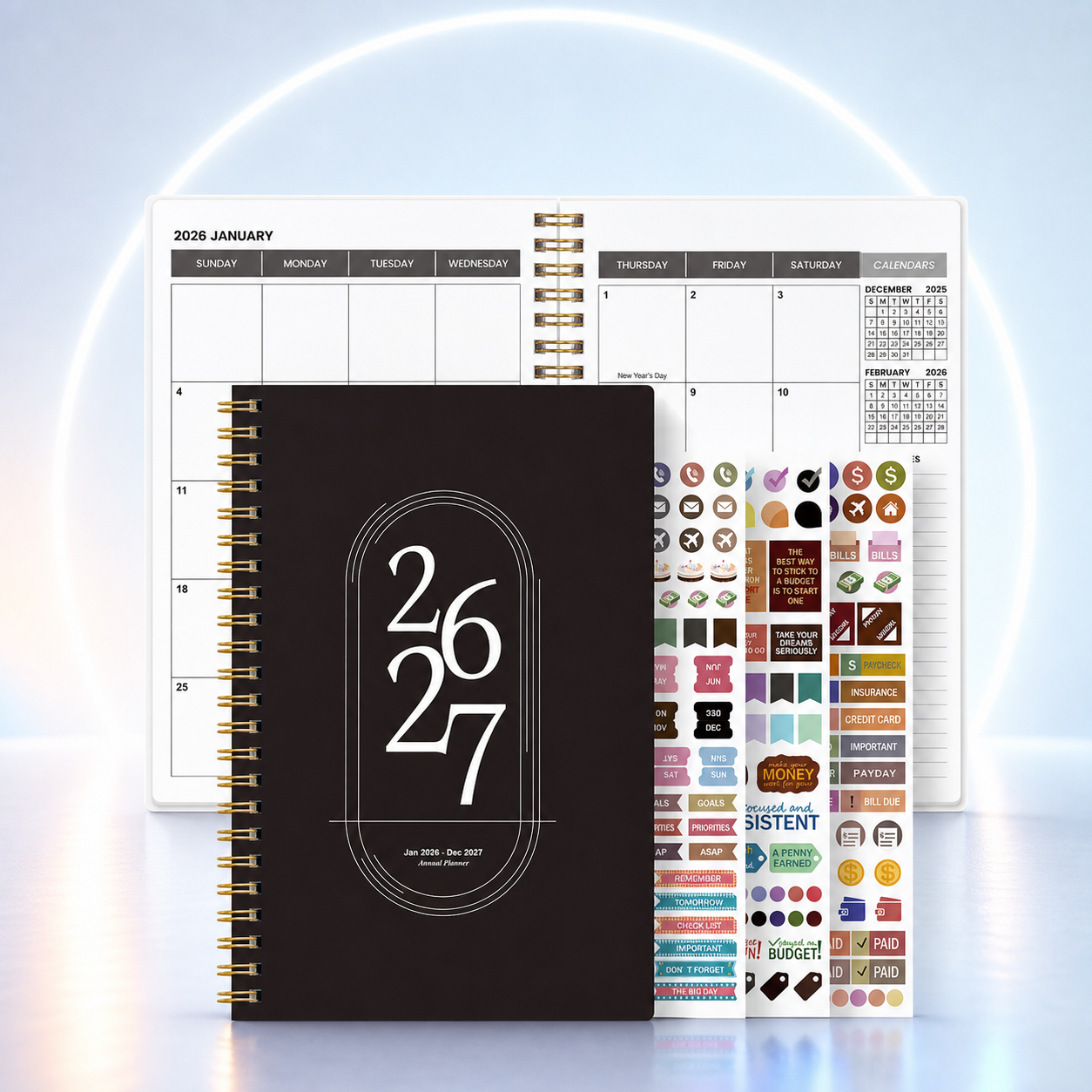 Agenda Escolar 2026–2027 A5 | Planificador Semanal y Mensual