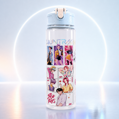 Botella Escolar Transparente K-POP | 750 ml
