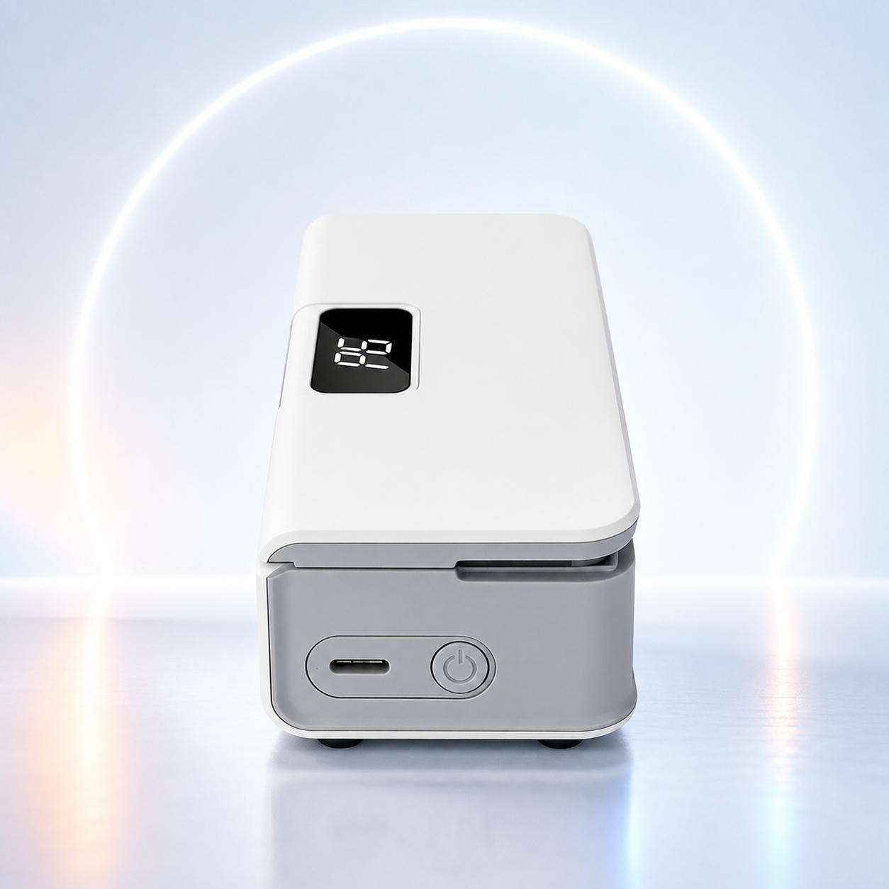 Selladora de Bolsas Portátil 2 en 1 con Cortador, Pantalla LED y 6 Niveles – Base Magnética.