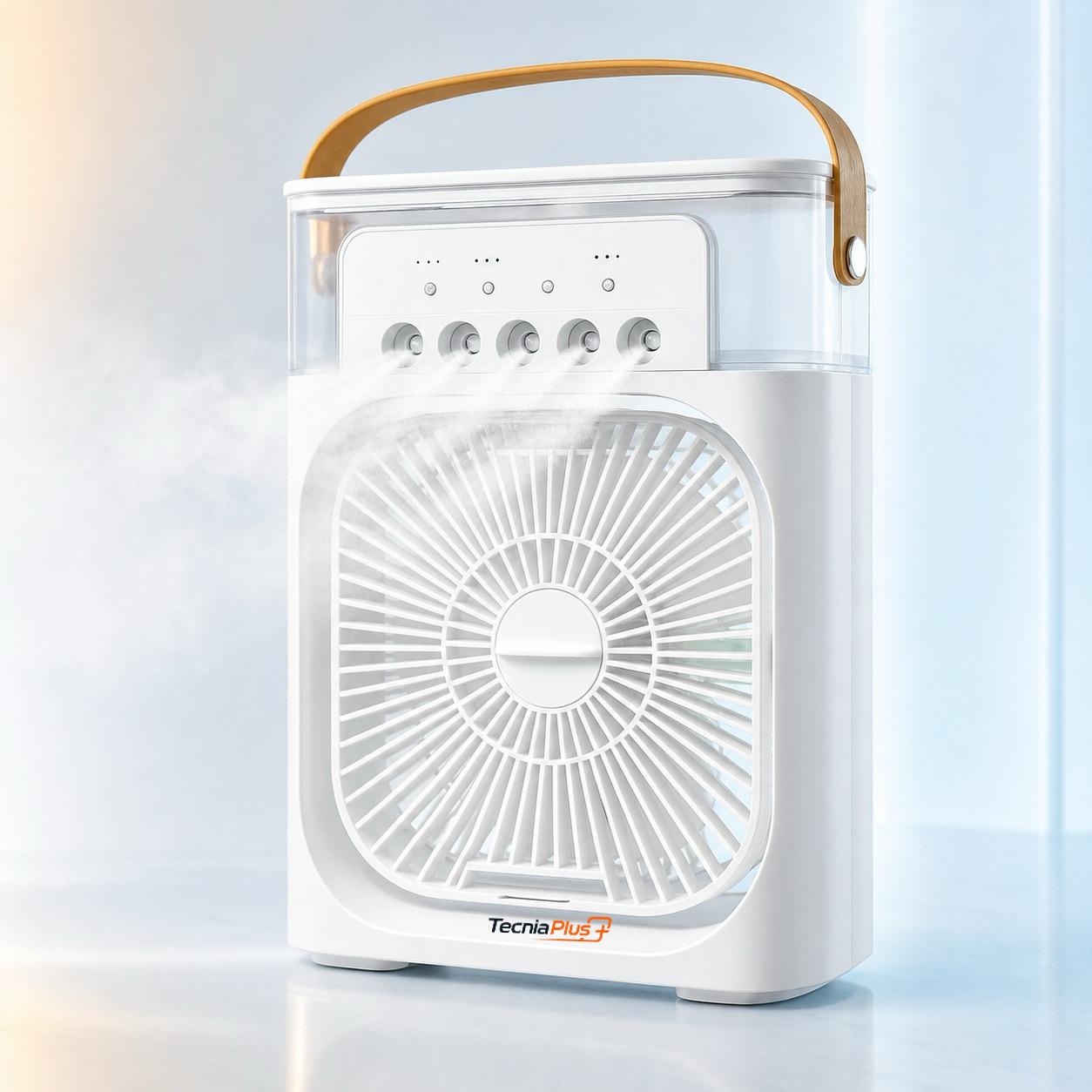 Ventilador humidificador AeroMist 5 blanco con depósito de agua