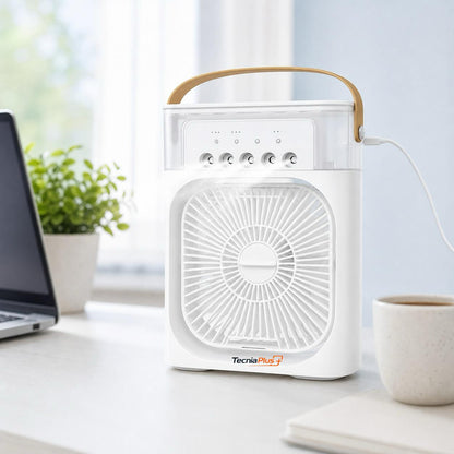 AeroMist 5 — Ventilador humidificador — Blanco