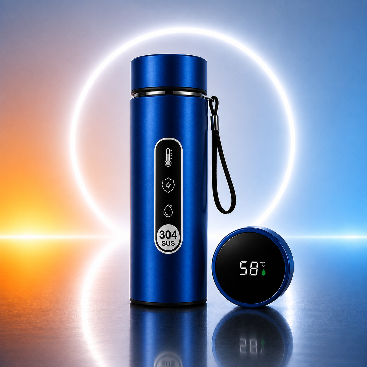 TecniaPlus SmartBottle™ | Pantalla LED Inteligente