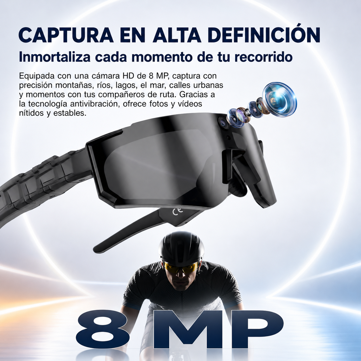 M95 Sport Vision — Gafas inteligentes deportivas — violeta